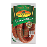 Eckrich Family Pack polska kielbasa made with pork, turkey, beef, hardwood smoked Full-Size Picture